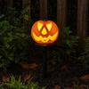 Outdoor Solar Pathway Lights Halloween Pumpkin Light, Ghost Yard Stake Lamp Lamp, Waterproof Decor Light for Garden Patio Lawn Themed