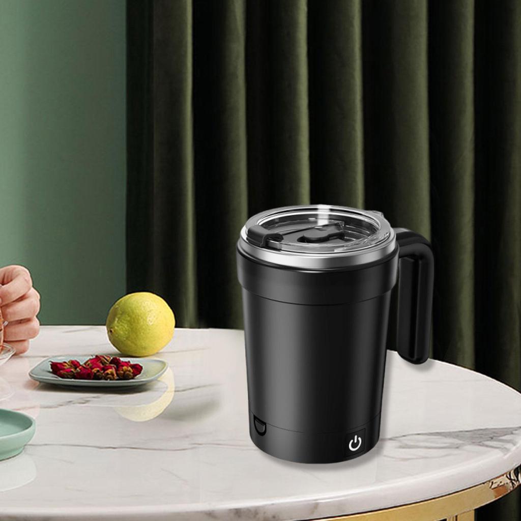 380ml Automatic Coffee Mug with Mixer, Bedroom Accessories