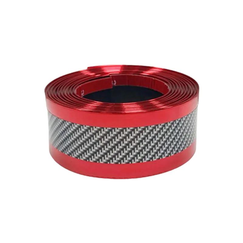 

100см Защита порога двери автомобиля Защита порога двери автомобиля Противоударная полоса Резиновая водонепроницаемая защитная полоса для большинства автомобилей красный