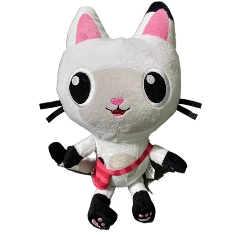 Plush Dollhouse Gabbys Toy Cartoon Stuffed Cat Plushie Doll Kids Gifts Xmas