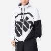 Li-Ning BAD FIVE Sports Basketball Hooded Jacket 'White Black' Men's AFDS075-1