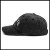 Baseball English CA955 [White Fang] Hat, Cap, Letters, Embroidered, Brim, Stylish, Fashionable, Cool, Men's (Gray)