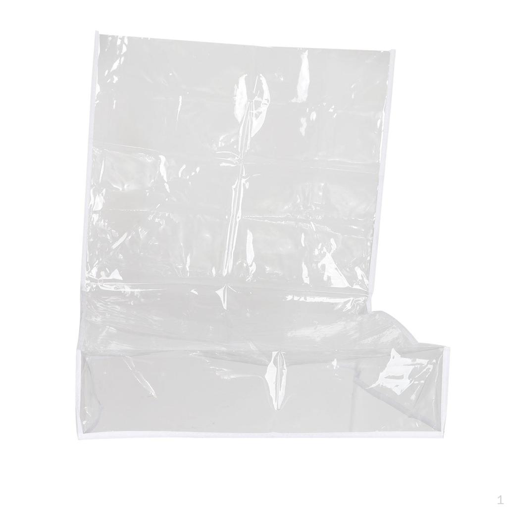 Klare Hülle Esszimmerstuhl PVC-Bezug Küche Tierhaare Transparent Verdickt Vollständige Abdeckung