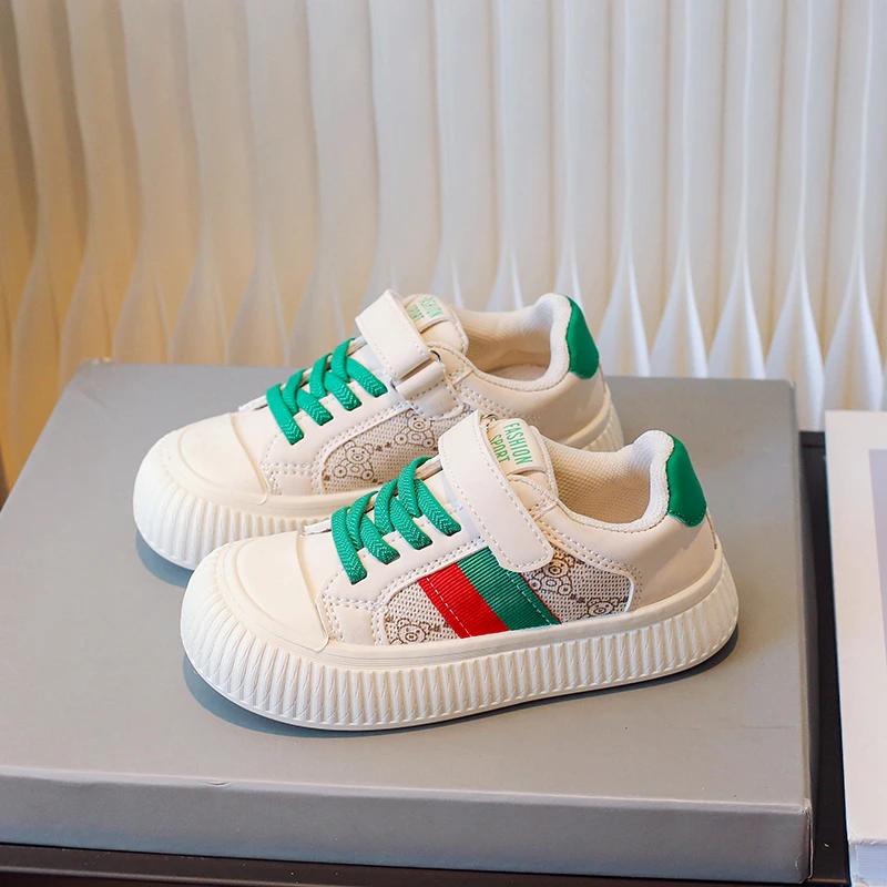 Children Breathable Mesh Running Shoes Baby Comfortable Sports Shoes Boys Casual Sneaker Children's Popular Outdoor Sports Shoes