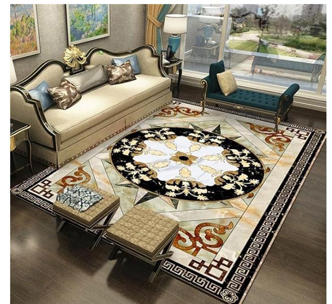 

Living Room Carpet Bedroom Carpeted Simple Bedroom Balcony Carpeted Large Area Carpet Mat 60*90cm