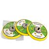 6-inch 6-hole Flocked Sandpaper Pad & Grinder Base Plate with Adhesive