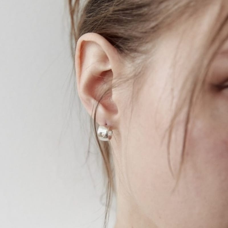 Salted Mini Love Hole Earring