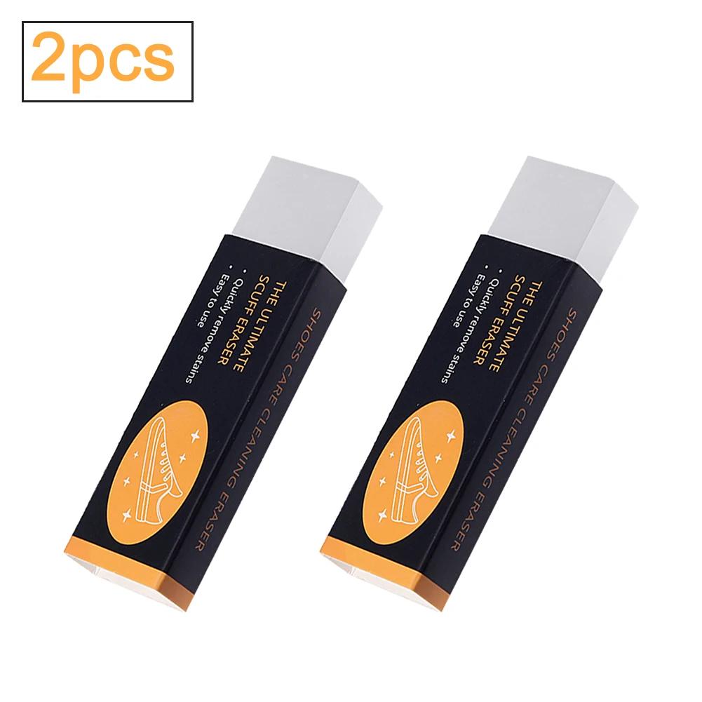 2/1Pcs Eraser Shoe Brush Cleaning Eraser for Suede Nubuck Leather Boot Clean Rubber Eraser Leather Cleaner Sneakers Care Tools