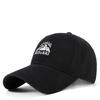 Vintage Embroidered Baseball Cap Women'S Autumn Outdoor Fishing Sunscreen Hat Trend Embroidered Soft Top Hat