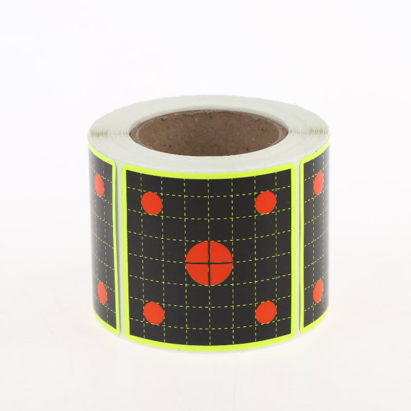 Self Adhesive Splash Shooting Target Paper Square Shape for Portable Outdoor Hunting Training Practice