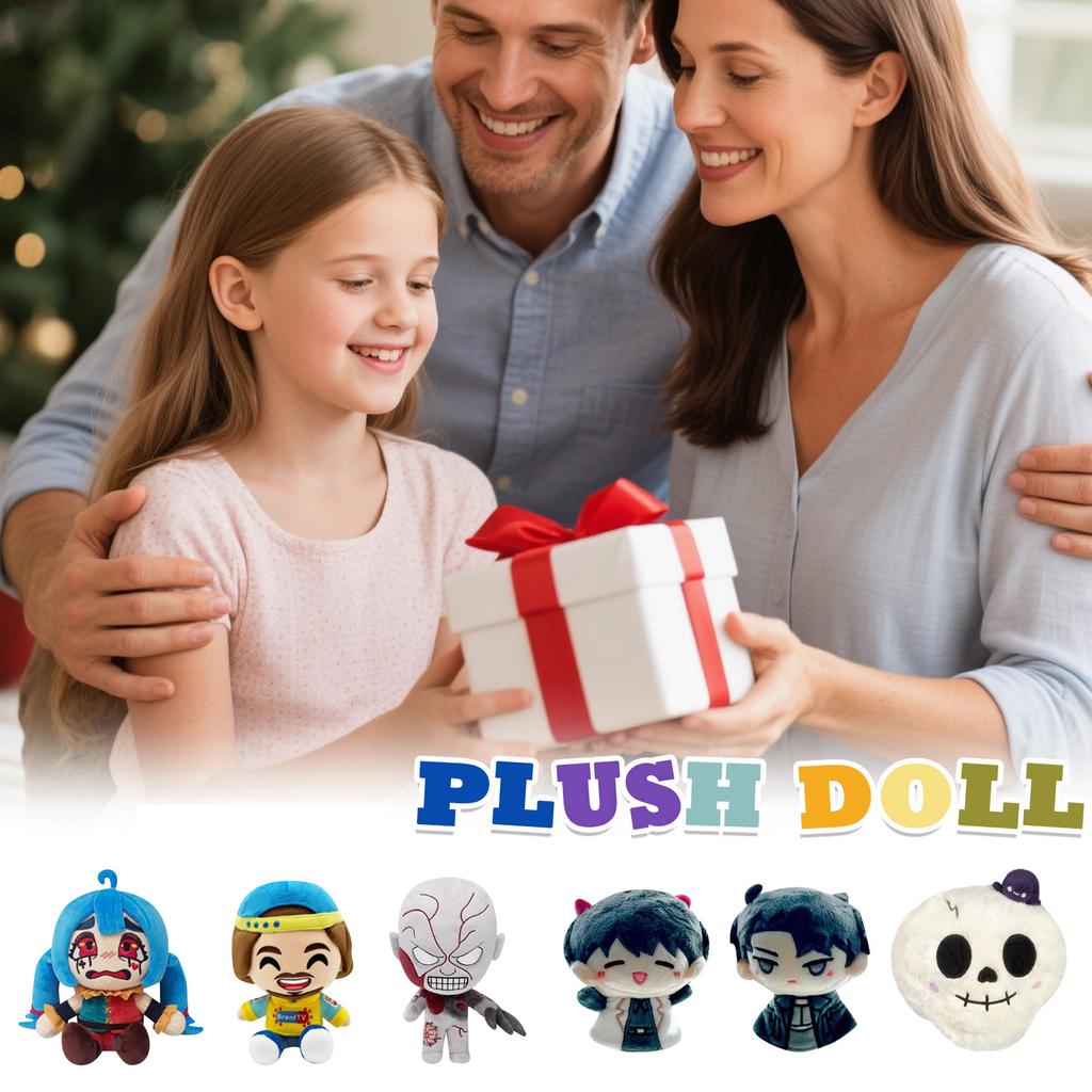 Plush Doll, Toy Gift, Cartoon , Children's Rag Doll, Children's Gift Pillow