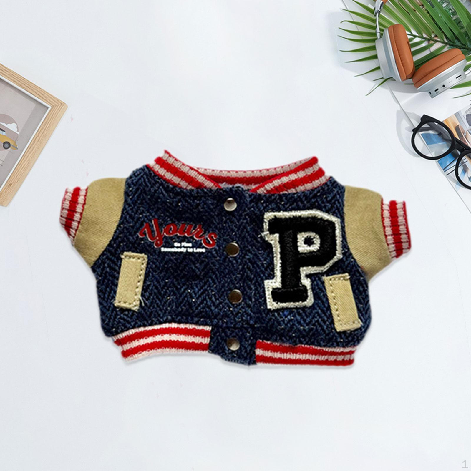 

Одежда для кукол Куртка Аксессуары Мягкая для маленьких девочек Съемные костюмы Наряды Куклы 15 см