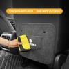 PU Leather Car Anti-Kick Mats Auto Seat Back Protector Cover For Suzuki Celerio