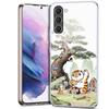 Cartoon Fat Tiger Phone Case for Samsung A17 A37 A57 A55 A35 A25 A15 A54 A14 A24 A34 A13 A23 A33 A53 A07 A05S A04S A03 A73 Galax