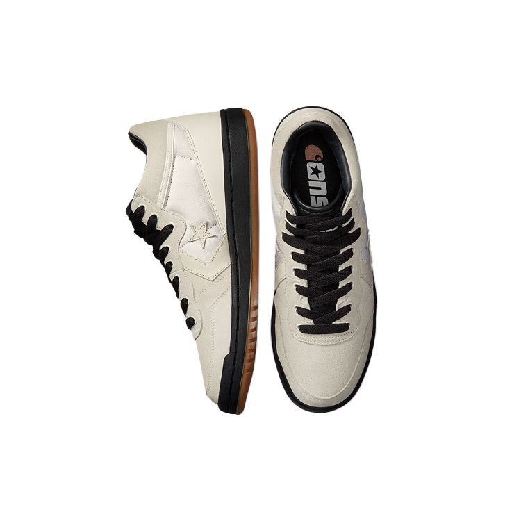 Carhartt WIP x Converse Fastbreak Pro Cons Mid White Black Unisex Sneakers Gum-Honey 172583C