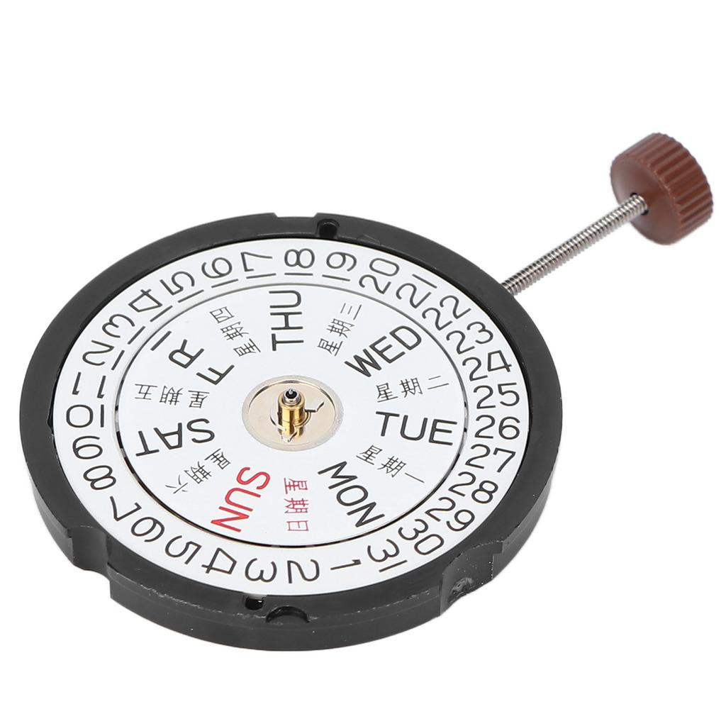 507 Replacement Watch Movement Day Date Calendar Watch Movement Repair Parts for Watchmaker