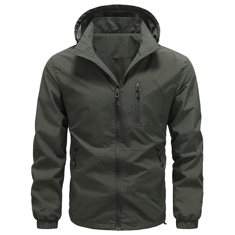

Xiyin Men s Spring & Autumn Waterproof Outdoor Jacket XXL чорний