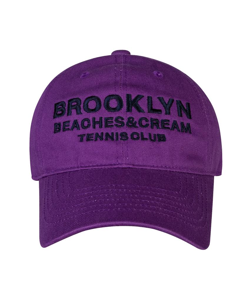 Bichiseuaenkeulim Brooklyn Tennis Club Ball Cap-Purple