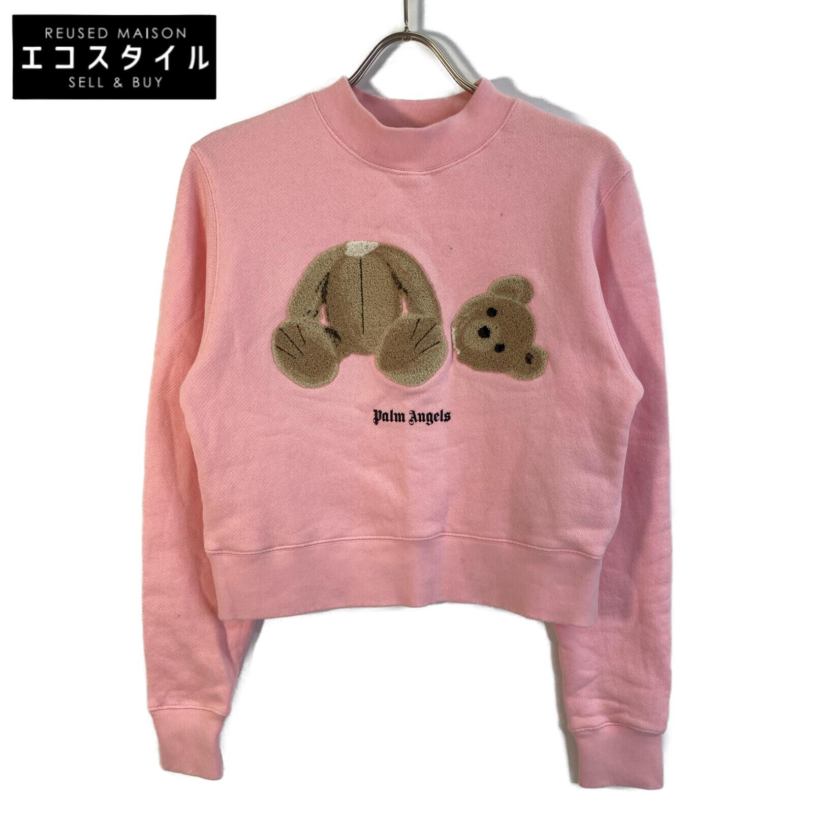 

Palm Angels Pink PWBA016C99FLE002 Palm Angels Bare Fitted Sweatshirt tops XS pinkUsed