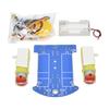 D2-1 DIY-Kit Intelligentes Linienverfolgungsauto-Set DC-Motor Elektronische Produktionsmontage Smart Car Patrol Automobilteile