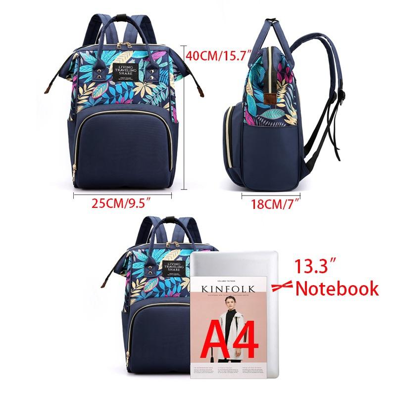 Mummy Bag Mother Diaper Bag Baby Care Milk Large Capacity Mom Backpack Mummy Maternity Wet Bag Waterproof Baby Pregnant Bag Travel Nursing