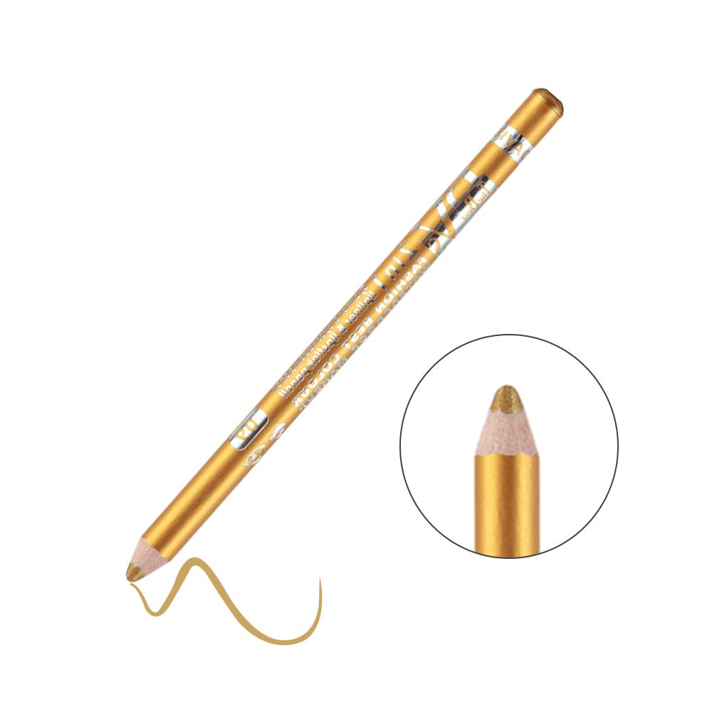 1PC Colorful Eyeliner Pencil Lip Liner Pen Wood Professional Lady Charming Long Lasting Waterproof Makeup Cosmetic Tool