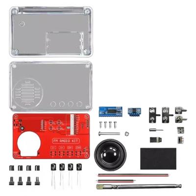 Build Own FM Radio 50-108MHz Electronic DIY Kit for Enthusiasts and Beginner