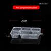 Disposable 5-Compartment Takeout Food Containers