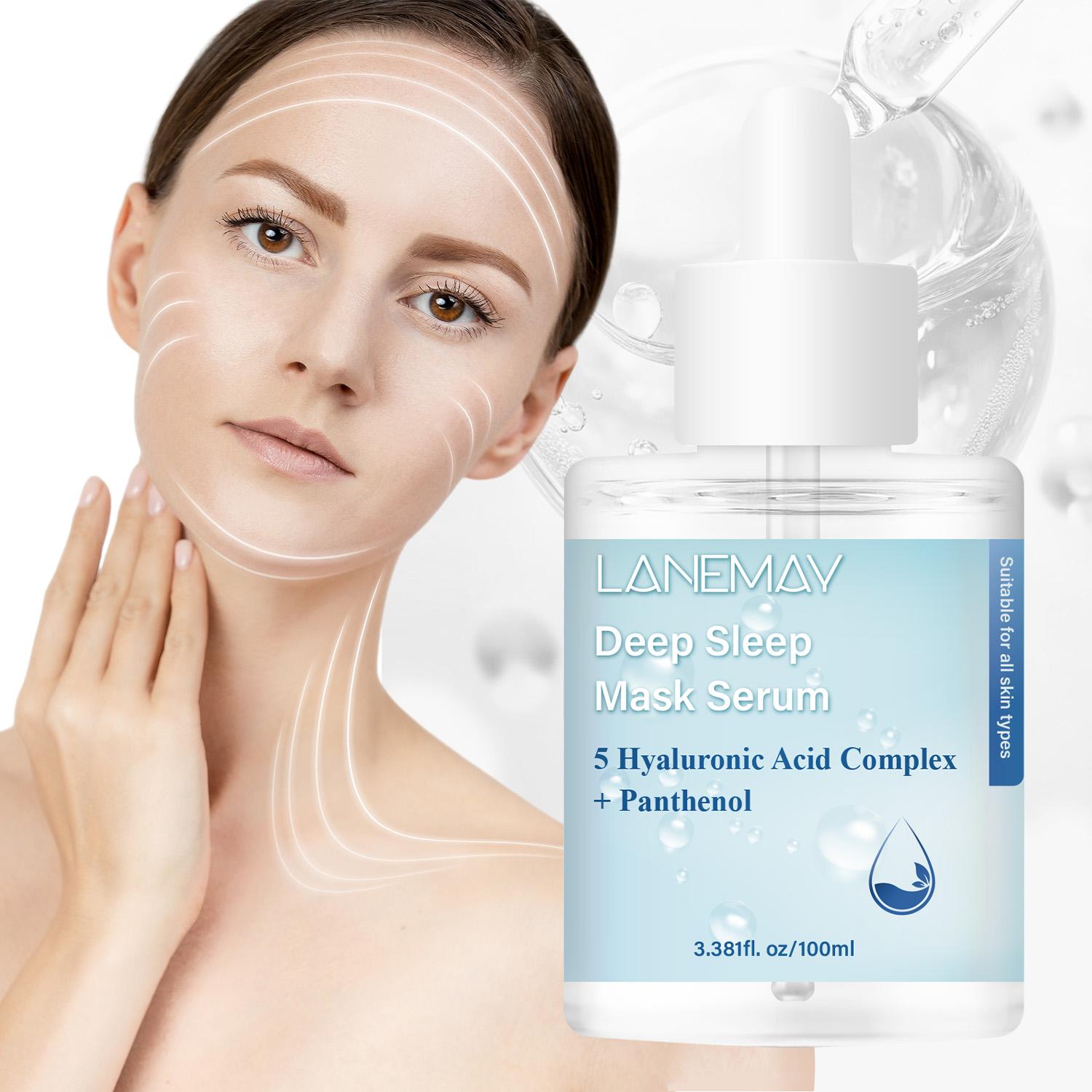 Deep sleep Mask Serum-Glowing Skin From Within-Protect Skin From Drying Out-Suitable For All Skin Types, 100ml