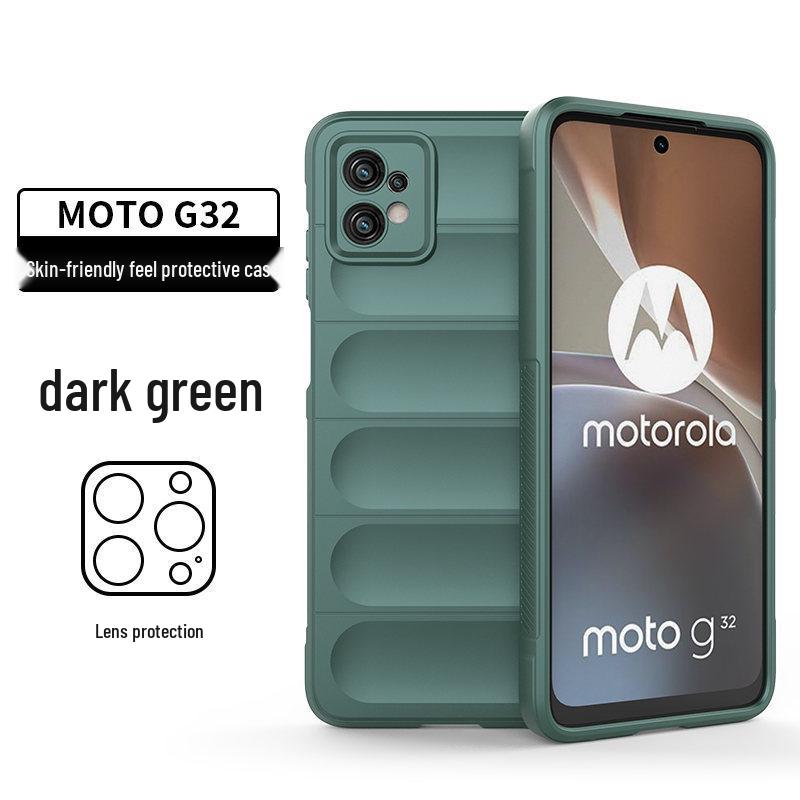 Motorola G32 Silicone Anti-Slip Protective Case, Phantom Shield, Drop-Resistant for G86