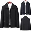 2025 Men's Autumn/Winter Thickened Outerwear Set for Middle-Aged and Elderly Dads and Grandpas