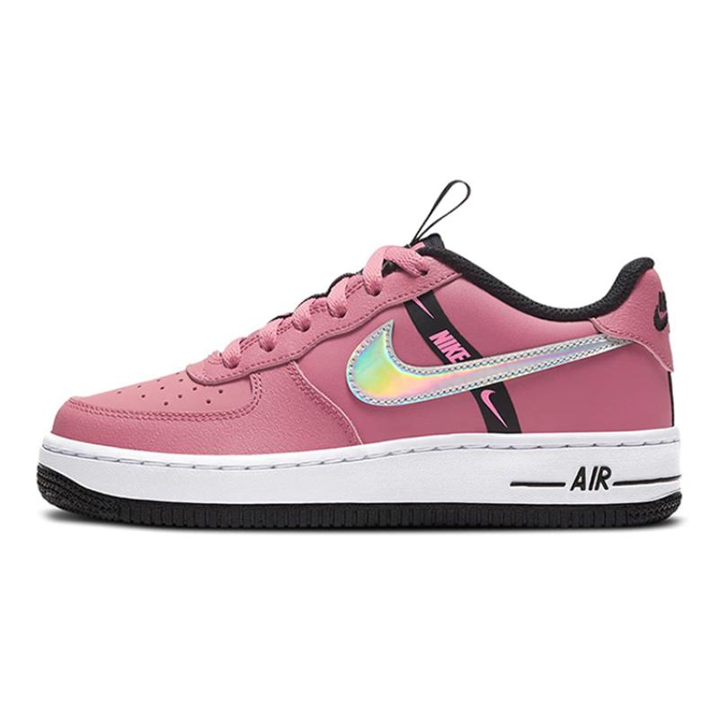Nike Air Force 1 Low LV8 KSA Worldwide Pack Desert Berry Black GS Sneakers CT4683-600