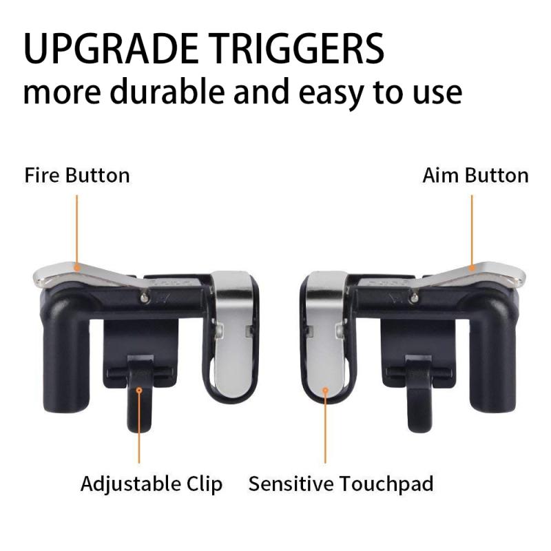 Buy Gamepad for Knives Out PUBG Mobile Phone Shoot Game Controller L1R1 ...
