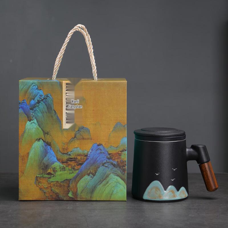 

OLOEY Thousand Miles Ceramic Office Mug