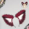 Faux Fur Animal Ear Headwear Realistic Furry Hair Band New Fox Ear Headband  Headwear