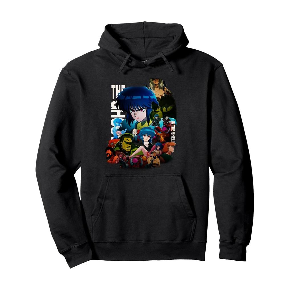 THE GHOST IN THE SHELL Collage Hoodie Amazon Limited Design Anime Pullover Sweatshirt