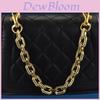 Metal Geometric Chain Bag Charm For Summer With Cross Crown Roman Symbols