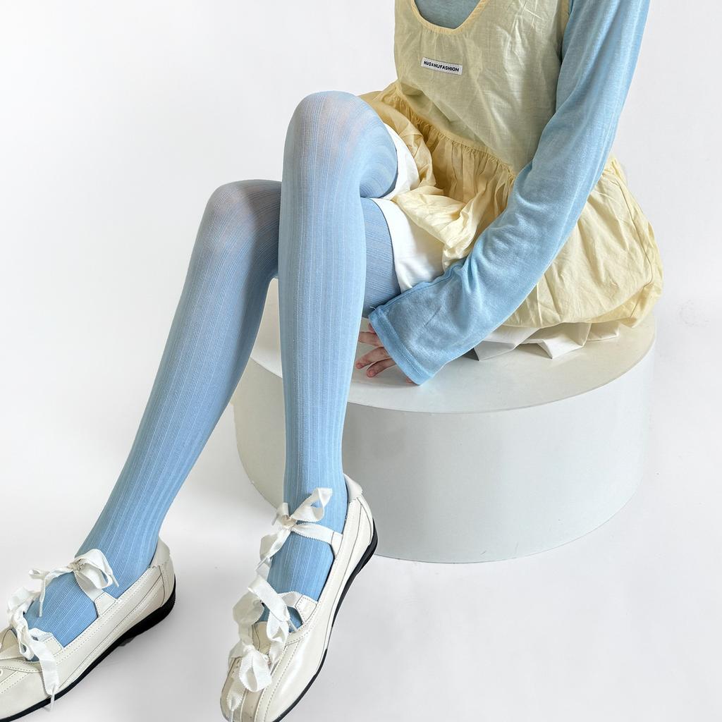New Autumn Women Tights Pantyhose Sexy Lingerie Slim Stockings Female Hosiery Striped Thigh High Stockings Pantyhose Leggings