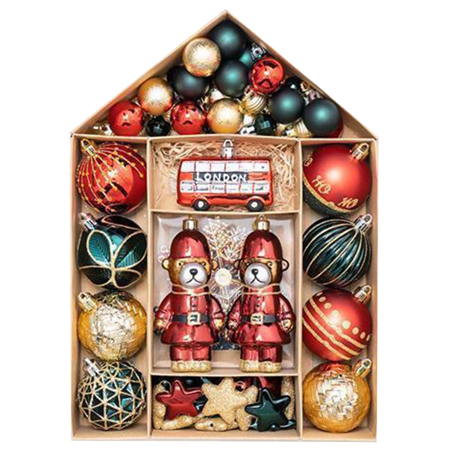 Подвесные елочные шары, елочные шары, елочные шары, высокое качество. 70 шт. абсолютно новых рождественских шаров