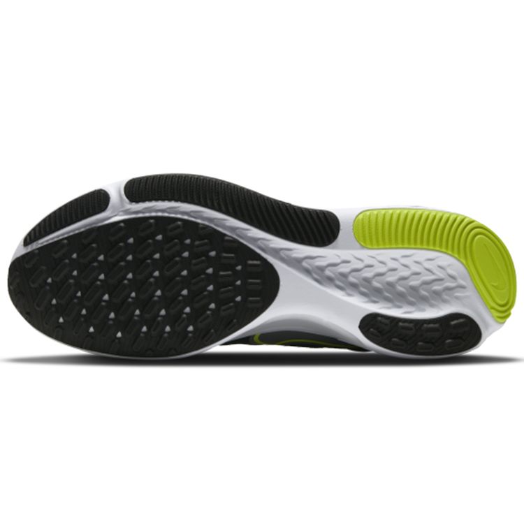 Nike React Miler 2 Kouřově šedá Volt Pánské tenisky Černá CW7121-002