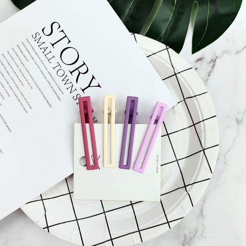 Clipsuri de păr mate Spot Morandi: Clipsuri Duckbill și agrafe Bobby pentru fete în culori macaron