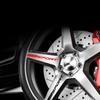 4PCS Auto-Rad-Sportaufkleber