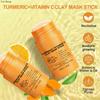 Turmeric Mud Skin Brightening Muction Stick Deep Cleansing Shrink Pores Brightening Skin Color Smear