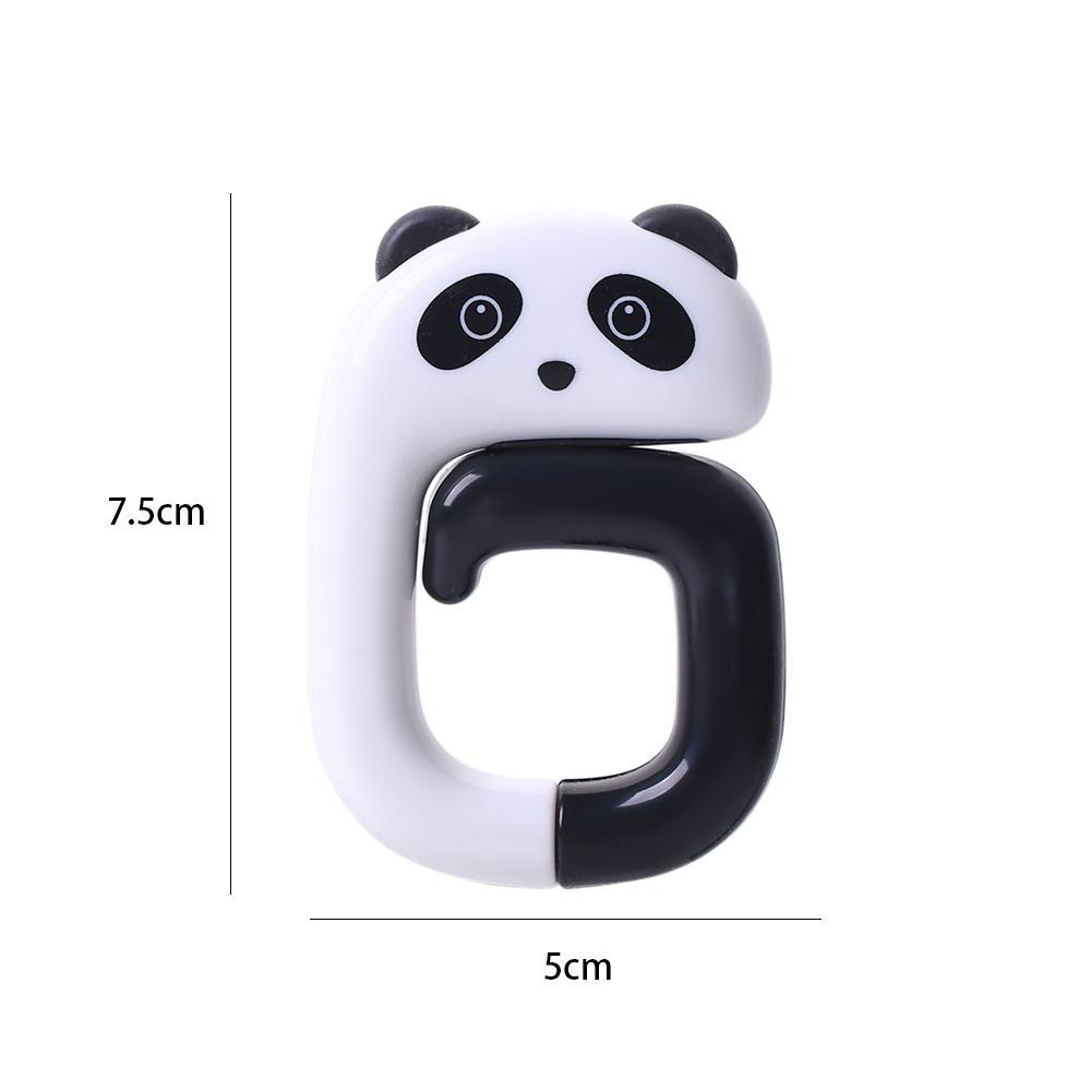 Multifunctional Cute Cat Panda Hanging Folding Handbag Hanger Hook Table Hook Key Holder