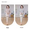 Muttertag Ethnische Stil Kurzarm Sommerbluse für Damen: Altersreduzierender Neuer Chinesischer Stil
