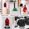 16Grids Hat Holder Baseball Cap Storage Hanger Multifunctional Display Holder Wall Mounted Cap Organization For Door Wall Closet
