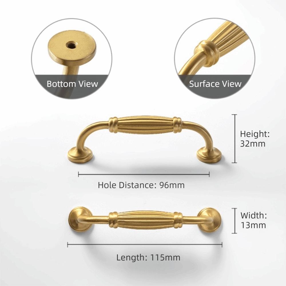 American Vintage Drawer Pulls Nordic Style Long Handles Vintage Furniture Handles Kitchen Cabinet