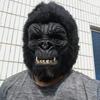 Maska King Konga Hororové Zvíře Gorila Opice Maska Novinka Halloween Cosplay Kostým Pokrývka Hlavy Zvířecí Večírek Šimpanz Maska na Celou Hlavu