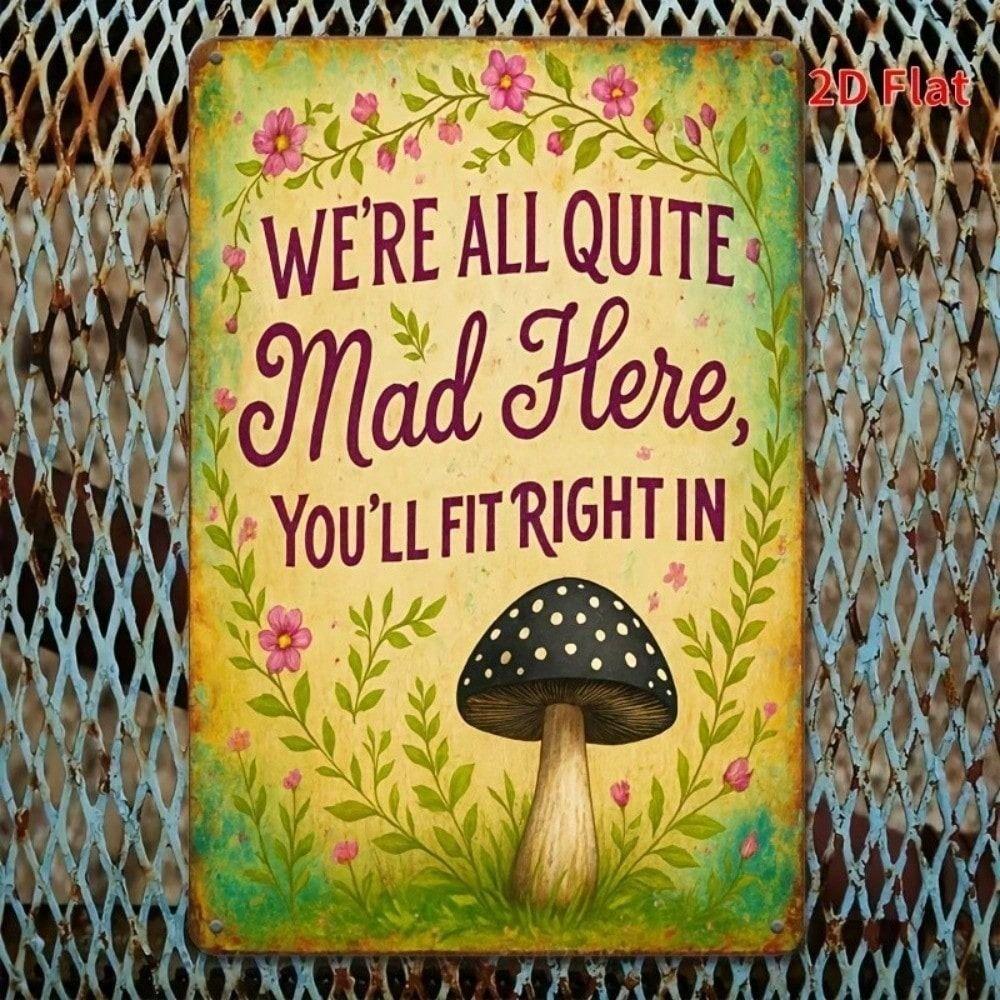 Metal Poster Vintage Retro Wall Art Decor for Living Room