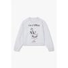 STUDIO TOMBOY Graphic Crop Sweatshirt  9106122107 